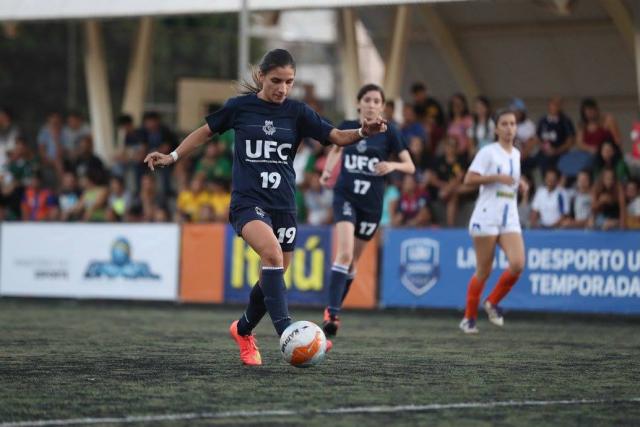 DESPORTO UFC : FUTEBOL MASCULINO GANHA DE 8 A 1 NA COPA CLAREZA DE FUTEBOL 7